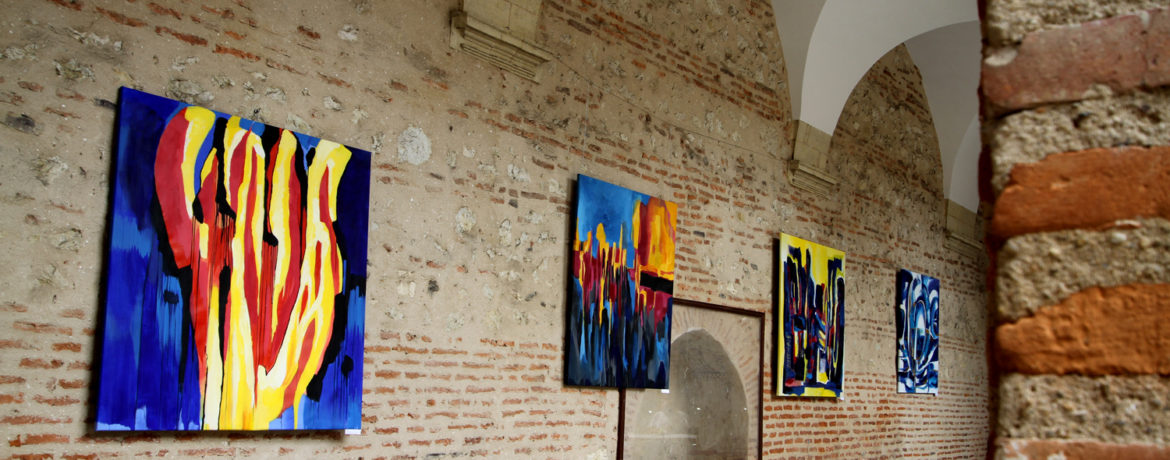 Exposition d'Olek Yaro au Cloître du Saint-Sever